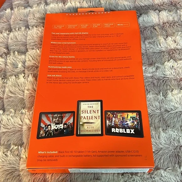 Amazon Fire HD 10 tablet